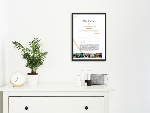 Die Bahá'í - Zusammenarbeit für den Weltfrieden